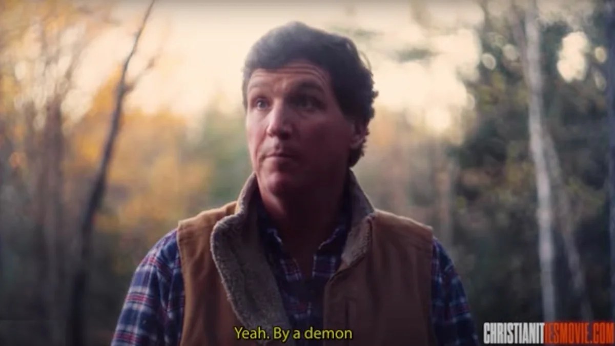 Tucker Carlson Claims a Demon ‘Mauled’ Him While He Was Sleeping